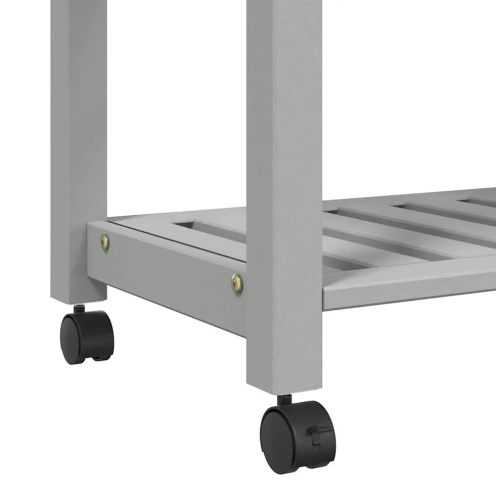 vidaXL Keukentrolley MONZA 60x40x88,5 cm massief grenenhout
