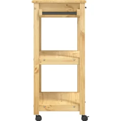vidaXL Keukentrolley MONZA 60x40x88,5 cm massief grenenhout honingwas