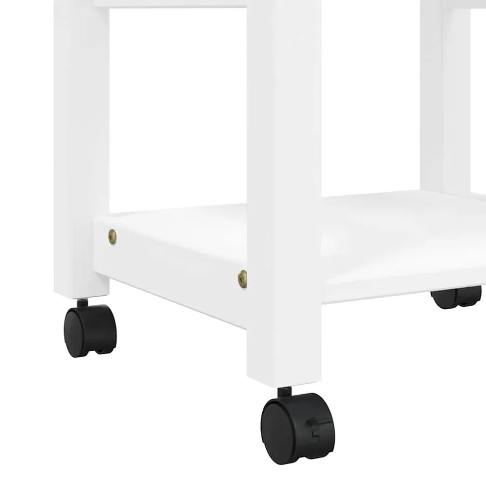 vidaXL Keukentrolley MONZA 48x40x88,5 cm massief grenenhout