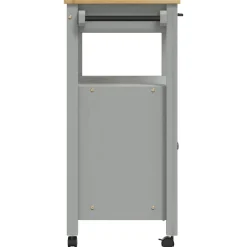 vidaXL Keukentrolley MONZA 60x40x88,5 cm massief grenenhout
