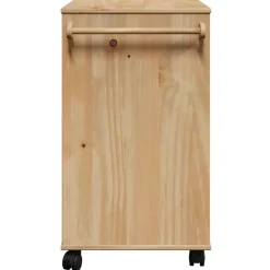 vidaXL Keukentrolley OTTA 59x45x80 cm massief grenenhout