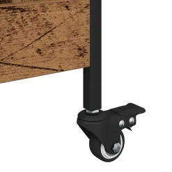 vidaXL Keuken Trolley Oudhout 70 x 30 x 82 cm Bewerkt hout