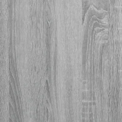 vidaXL Keukentrolley 53x20x76 cm bewerkt hout grijs sonoma eiken