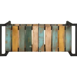 vidaXL Keukentrolley 87x36x81 cm massief gerecycled hout