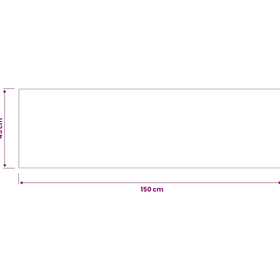 vidaXL Keuken Vloerkleed grijze sterren 150 x 45 cm 100% Polyamide