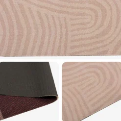 vidaXL Keuken Vloerkleed Taupe Scandinavisch 150 x 45 cm