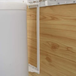 vidaXL Keukenvuilnisbak inbouw 8 L kunststof
