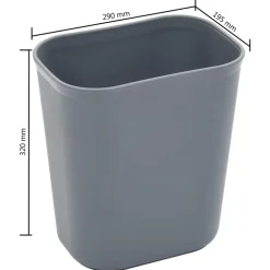 vidaXL Keukenwagen met kunststof containers 82x43,5x93 cm