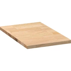 vidaXL Keuken werkblad rechthoekig 40x63,5x2,7 cm massief eikenhout