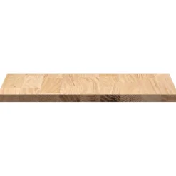 vidaXL Keuken werkblad rechthoekig 40x63,5x2,7 cm massief eikenhout