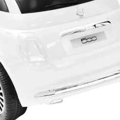 vidaXL Kinderauto Fiat 500 elektrisch wit