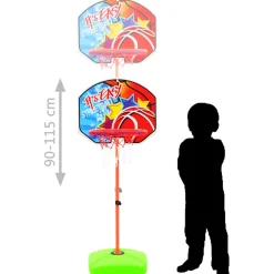 vidaXL Kinderbasketbalring- en balset