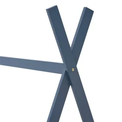 vidaXL Kinderbedframe massief grenenhout grijs 70x140 cm