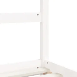 vidaXL Kinderbedframe met lades 90x190 cm massief grenenhout wit