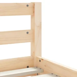 vidaXL Kinderbedframe met lades 80x200 cm massief grenenhout