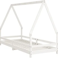 vidaXL Kinderbedframe 80x200 cm massief grenenhout