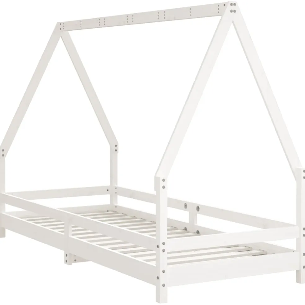 vidaXL Kinderbedframe 80x200 cm massief grenenhout