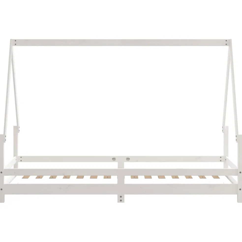 vidaXL Kinderbedframe 80x200 cm massief grenenhout
