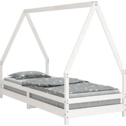 vidaXL Kinderbedframe 80x200 cm massief grenenhout