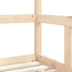 vidaXL Kinderbedframe 70x140 cm massief grenenhout