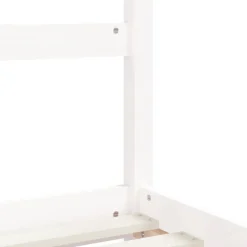 vidaXL Kinderbedframe 80x160 cm massief grenenhout zwart