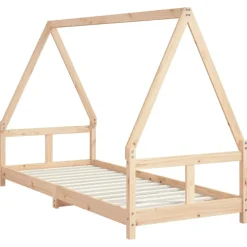 vidaXL Kinderbedframe 80x200 cm massief grenenhout