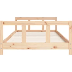 vidaXL Kinderbedframe 90x200 cm massief grenenhout