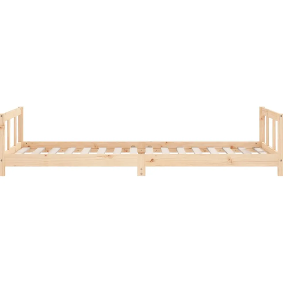 vidaXL Kinderbedframe 90x200 cm massief grenenhout