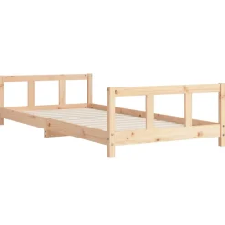 vidaXL Kinderbedframe 90x200 cm massief grenenhout