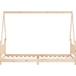 vidaXL Kinderbedframe 80x200 cm massief grenenhout