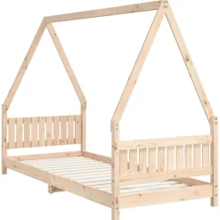 vidaXL Kinderbedframe 80x200 cm massief grenenhout