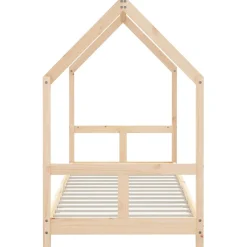 vidaXL Kinderbedframe 80x200 cm massief grenenhout