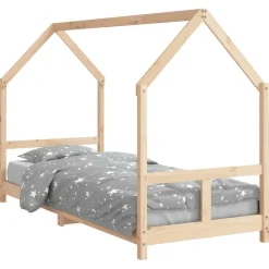 vidaXL Kinderbedframe 80x200 cm massief grenenhout