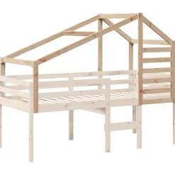 vidaXL Kinderbedhuisje 198x87x113 cm massief grenenhout