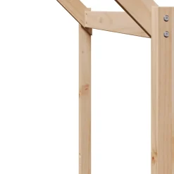 vidaXL Kinderbedhuisje 213x95,5x144,5 cm massief grenenhout