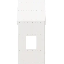 vidaXL Kinderbedhuisje 209x95,5x88 cm massief grenenhout wasbruin