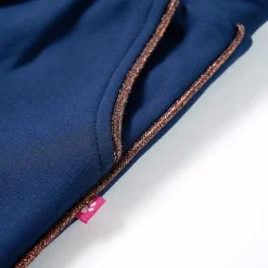 vidaXL Kinderbroek met trekkoord 92 marineblauw