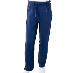 vidaXL Kinderbroek met trekkoord 92 marineblauw