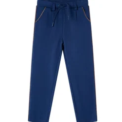vidaXL Kinderbroek met trekkoord 92 marineblauw