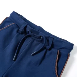 vidaXL Kinderbroek met trekkoord 92 marineblauw