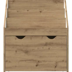 vidaXL Kinderen Boekenkast met lade Artisan Eiken 60 x 29,5 x 69 cm