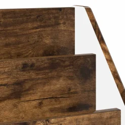 vidaXL Kinderen Boekenkast met lade Gerookt eiken 60 x 29,5 x 69 cm