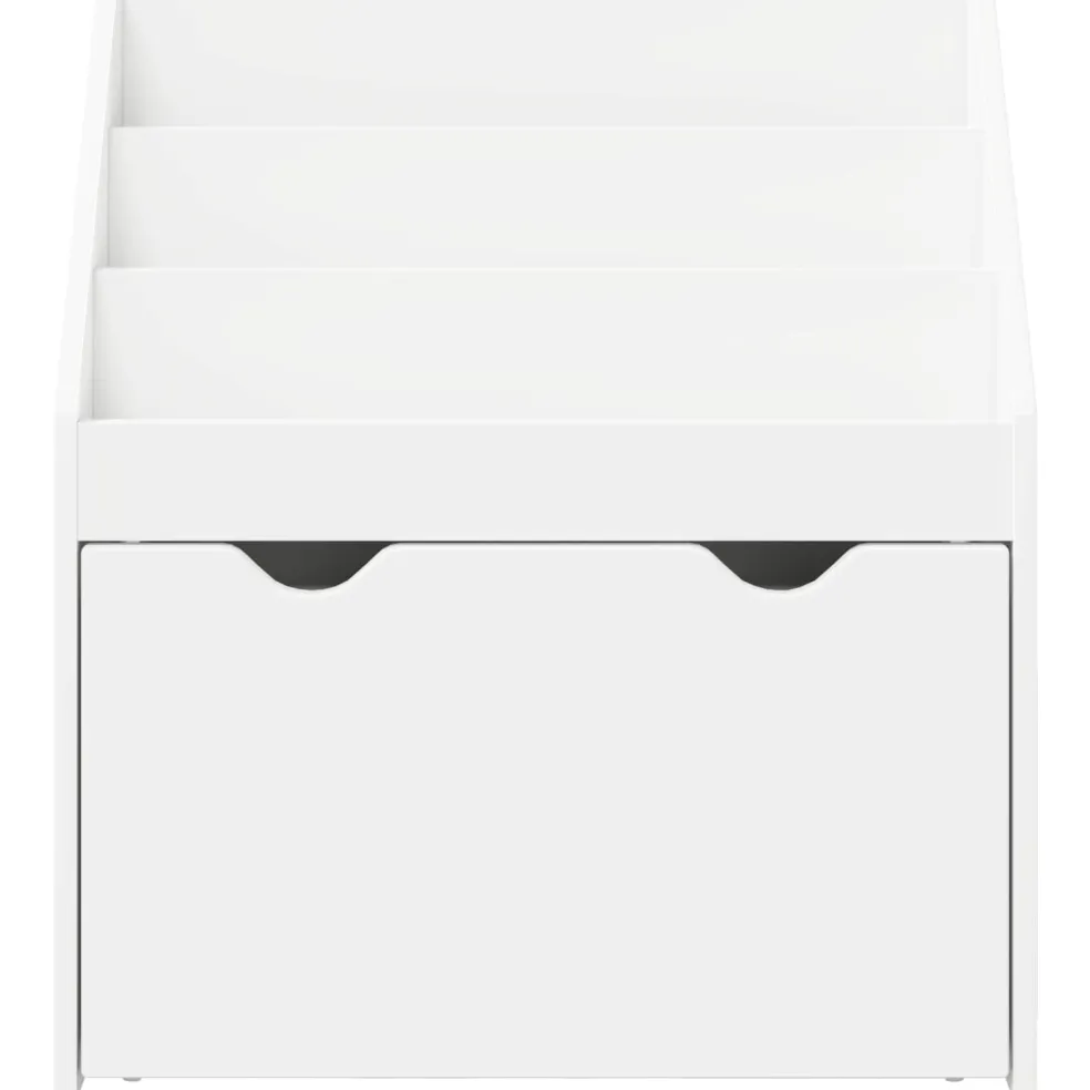 vidaXL Kinderen Boekenkast met lade Wit 60 x 29,5 x 69 cm Bewerkt hout