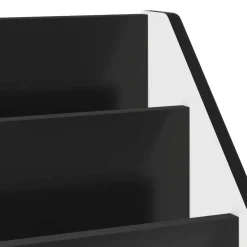 vidaXL Kinderen Boekenkast Zwart 60 x 29,5 x 69 cm Bewerkt hout