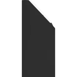 vidaXL Kinderen Boekenkast Zwart 60 x 29,5 x 69 cm Bewerkt hout
