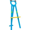 vidaXL Kinderezel met krijtbord en whiteboard 2-in-1