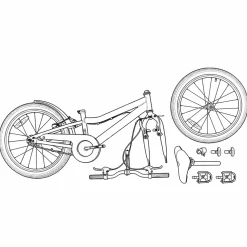 vidaXL Kinderfiets 20 Inch 6-Snelheid voor 6-11 jaar oud Rood