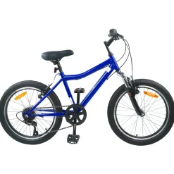 vidaXL Kinderfiets 20 Inch 6-Snelheid voor 6-11 jaar oud Donkerblauw