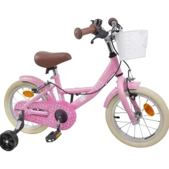 vidaXL Kinderfiets 12 Inch voor 2-4 jaar oud Lichtroze