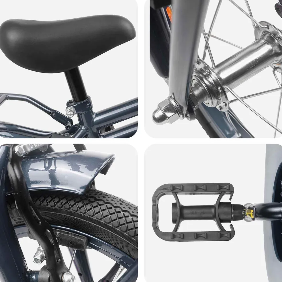 vidaXL Kinderfiets 12 Inch voor 2-4 jaar oud Geel